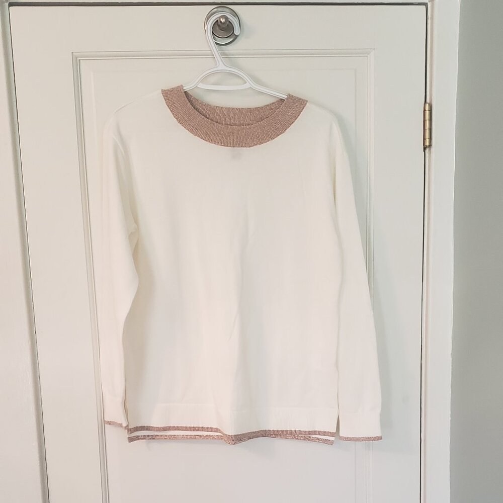Cotton pullover sweater